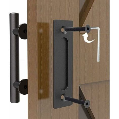 Scheunentorgriff, Schiebetürgriff, Schwerlast-Scheunentorgriff, Türgriff für Garage, Türgriff, Schiebetürgriff (1/5)