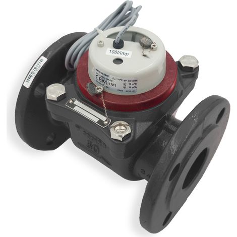 Compteur eau chaude 130° energie jets multiples à impulsion - Série 2773 Ø65 - L200