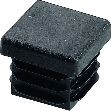 Hettich Einsteckgleiter für Vierkantrohre 20 x 20 mm Kunststoff, 4 Stück Tischbeine