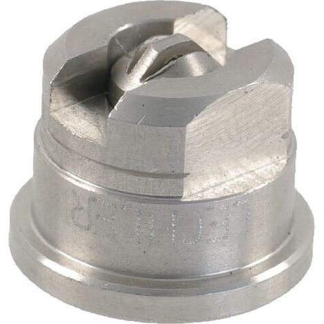 Ugello a ventaglio piatto doppio DF 120° 03 argento acciaio inossidabile Lechler LECHLER DF12003