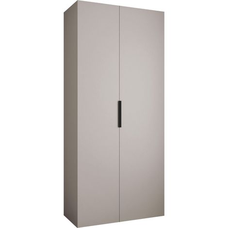 Armario Hartford 572, Cachemira, 246x110x42cm, Puertas de armario: Con bisagras, Número de estantes: 8