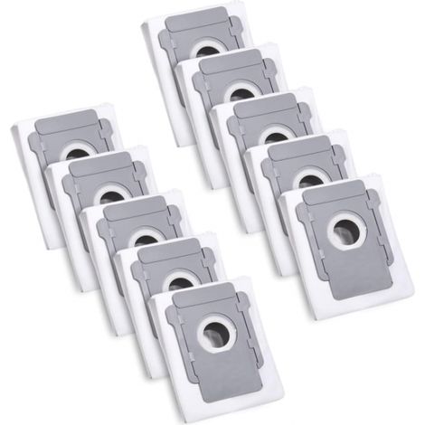 10 sacs aspirateurs pour iRobot Roomba i7 i7+ i3 i3+ i4 i4+ i6,Haute qualité --AquaForge (1/5)