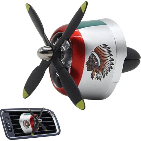 Désodorisant Voiture Purificateur d'Air avec Parfum Frais et Parfum d'Ambiance pour Avion et Voiture Pour SUV, Camping-Car, Berline - Parfum D'Habitacle - Cadeau Anniversaire Et Fêtes (1/5)