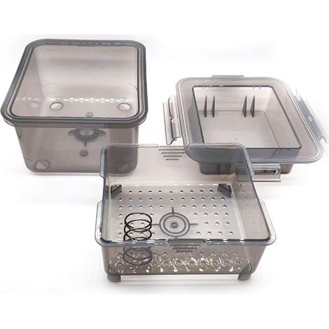 Presse à tofu pour extraire l'eau du tofu. Moule à tofu de cuisine, ustensile de cuisine compatible lave-vaisselle. (1/5)