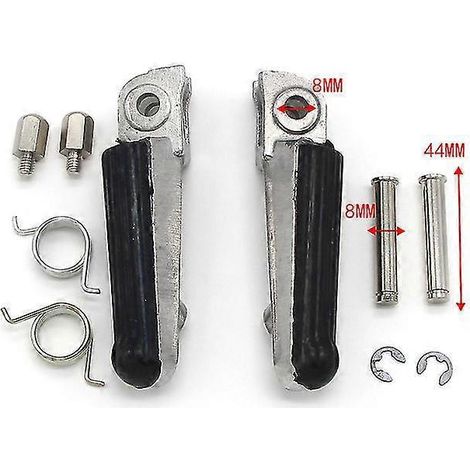 Motorrad-Fußrasten vorne für Honda CBR900, CBR929, CBR919, RVF750, CBR954, CBR250, NSR250, CBR400, VFR400, RVF400, NSR575, CB50R (1/5)
