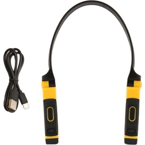 Lampe de Lecture Rechargeable USB Flexible Cou 2 Niveaux Luminosité pour Lire et Réparer