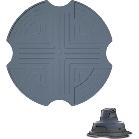 Tapis Résistant à la Chaleur Silicone pour Friteuse à Air Ninja Crispi, Air Fryer Silicone Mat Antidérapant, Réutilisable Hitzebeständig Tapis de Protection pour Machines à Café et Fours (1/5)