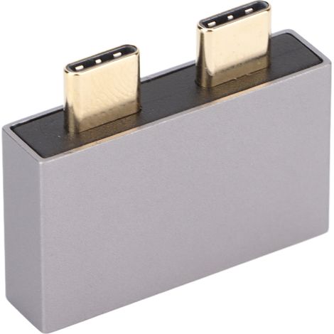 Adaptateur USB Type-C mâle vers USB femelle durable pour protection du port de charge et de données Macbook
