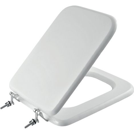 SEDILE COPRIWC ADATTO A CONCA IN MDF BIANCO (1/4)