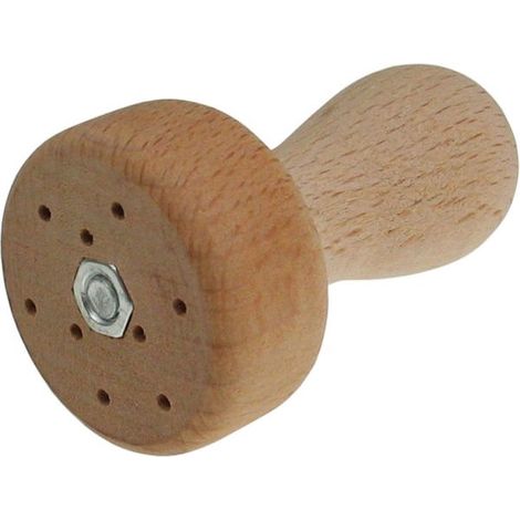 GUTERMANN - MANICO IN LEGNO PER MASSIMO9 AGHI PER INFELTRIMENTO 5,8X3CM - COLORE MARRONE
