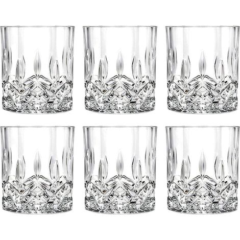 Lot de 6 Verres à Whisky Cristal – 300 ml