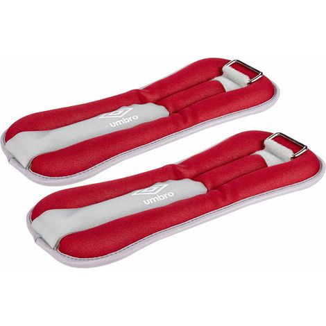 Pesi per Caviglie Umbro 1 kg Rosso 2 Unità (1/3)