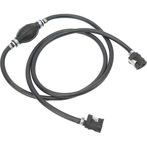 8-mm-Kraftstoffleitung, hoher Durchfluss, auslaufsicher, schwarz, alterungsbeständig, Benzinschlauch für Wohnmobile, Boote, Außenbordmotoren (1/5)