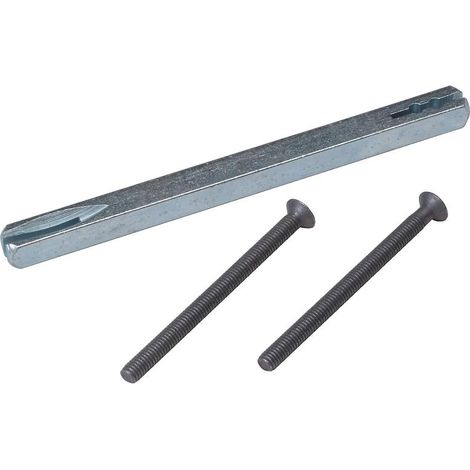 Sachet carré et vis pour ensemble de porte en fer forgé pour porte épaisseur de 58 à 68 mm cémenté noir - BOUVET NOUVELLE