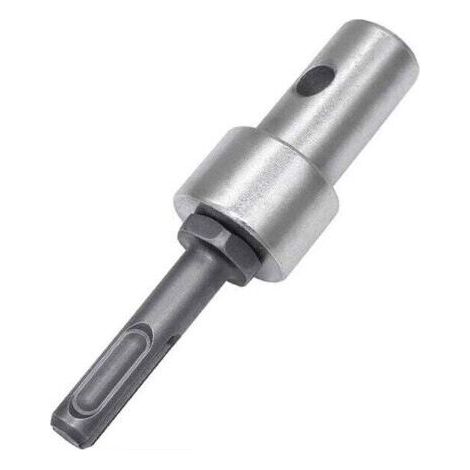 Adaptateur de perceuse tarière 2 fentes et 2 trous pour perçage au sol - Convient pour 1/2" , (1/4)
