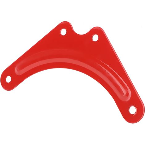 20 pièces Plaque de protection triangulaire fixe et renforcée en fer galvanisé, accessoires universels pour échelle pliante en alliage d'aluminium (1/5)
