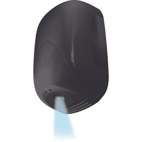 Asciugamani Elettrico 900W Vama SMART JET MINI NF nero opaco (1/5)
