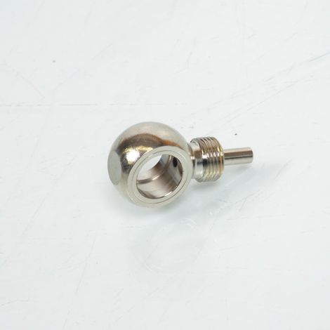Embout raccord banjo droit compact pour durite de frein aviation (1/3)