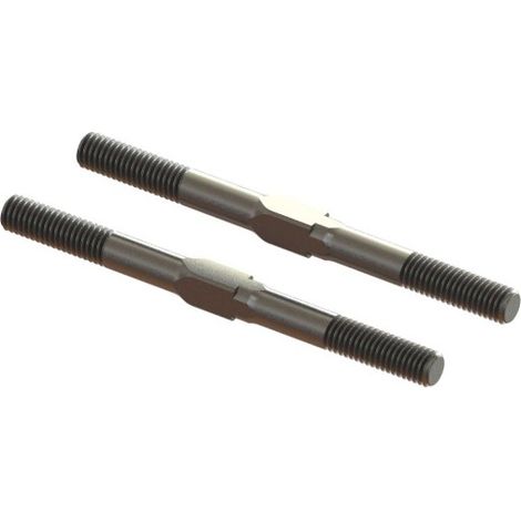 ARRMA Steel Turnbuckle M5x65mm Silver (2): EXB