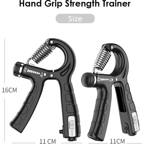 Appareil de musculation à poignée réglable pour les mains, les poignets et les avant-bras, pour salle de sport à domicile (1/5)