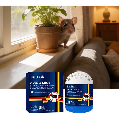 Gentle formula indoor rodent repellent gel, suitable for various indoor scenarios, convenient gel -- 120g -- BIEMMEDUE (1/5)