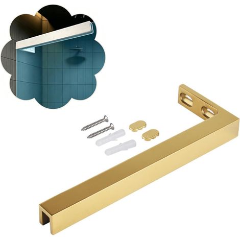 Bras de support fixe pour paroi douche en verre 8 à 10 mm, barre (1/5)