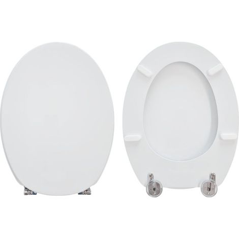 Copriwater Simas Beta/Alfa compatibile in poliestere bianco