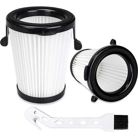 Ensemble, de 2 filtres d'aspirateur compacts 49-90-1950 avec 1 brosse de nettoyage (1/5)