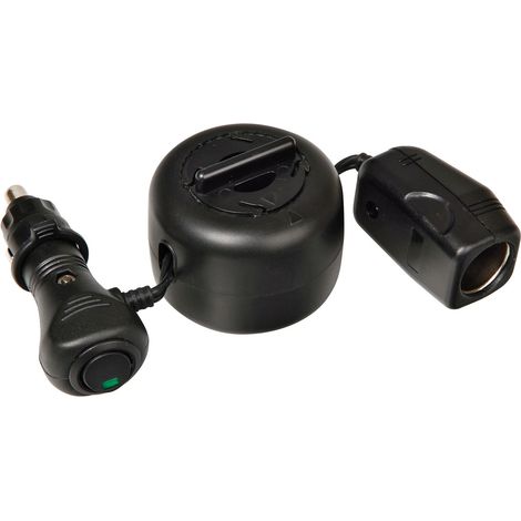Power-Lead, presa corrente con prolunga e avvolgitore, 12V (1/4)