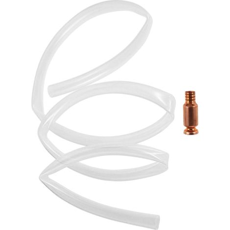 Tuyau de pompe à siphon robuste compatible avec l'essence et l'eau, conduite d'alimentation en carburant avec tête en cuivre, adapté aux applications automobiles et marines, puissance d'aspiration éle (1/5)