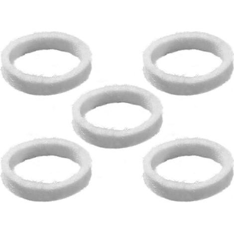 5 rondelles en feutre de rechange pour broyeurs de machines à expresso - Compatibles avec les modèles BES870, BES878 et BES880. (1/3)