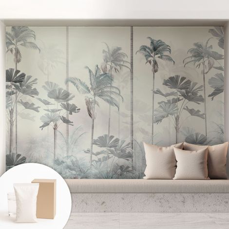 Carta Da Parati Non Tessuto - Di Alta Qualità Per Il Soggiorno La Cucina - Tendenze Moderne - Vlies Ecologico Paesaggio tropicale 208x146 cm (1/5)