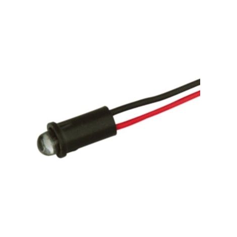 Dispositiv electro-dh 12.725/5/R/BK LED 5 mm Einbau (1/2)