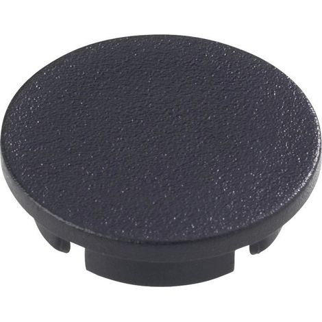 TRU COMPONENTS  Abdeckkappe  Schwarz Passend für (Serie-Knöpfe) Rundknopf 15 mm 1 St.