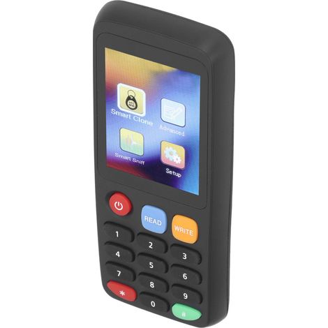 Copieur-graveur de cartes NFC, lecteur/duplicateur de cartes d'identification IC pour ascenseur, pour système de contrôle d'accès, batterie intégrée, 5 cartes T5577, 5 boucles T5577 (1/5)
