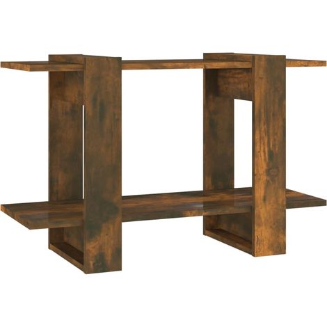 Maison Exclusive - Bücherregal/Raumteiler Räuchereiche 80x30x51 c