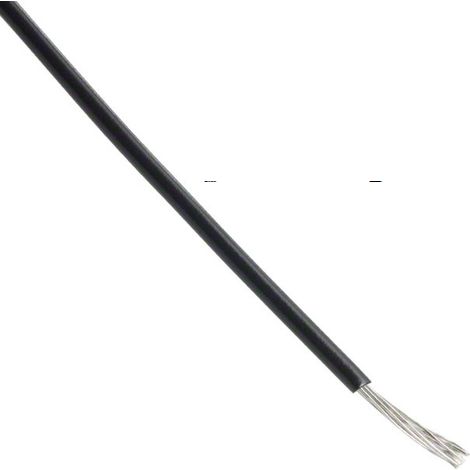 Cavo Filo Unipolare PVDF AWG 8 600V Nero