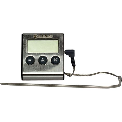 HENDI 271346 Termometro a Sonda con Timer (1/3)