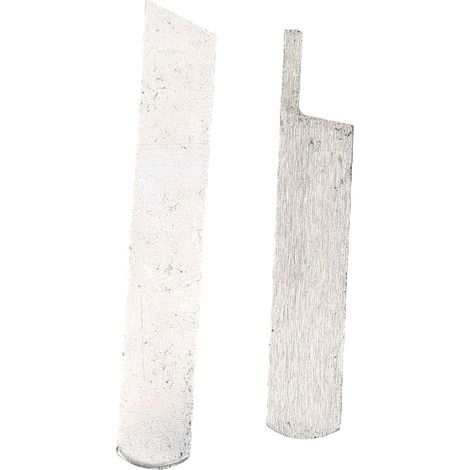 Satz mit 2 Stahlmessern für Nähmaschinen, Ober- und Untermesser für GN1-2 81-6 Overlock-Maschinen (1/5)