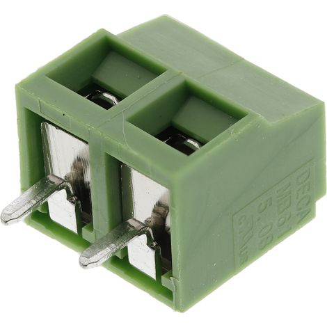 Bornier pour circuit imprimé RS PRO 2 contacts 1 rangée(s) pas de 5.08mm (1/2)