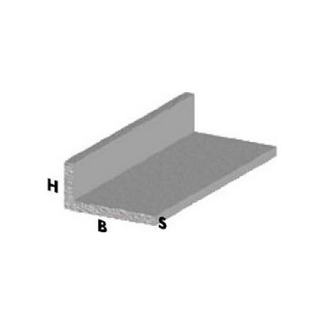 profilo angolare L cm 200 h cromato 15x10x1 mm profili alluminio asta (1/2)