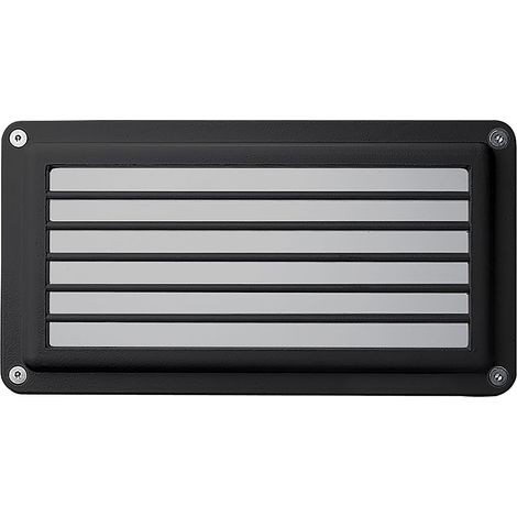 Encastré mural GAMMA Grid IP54 LED SMD AC 13W 1790lm CRI80 3000K Noir (1/3)