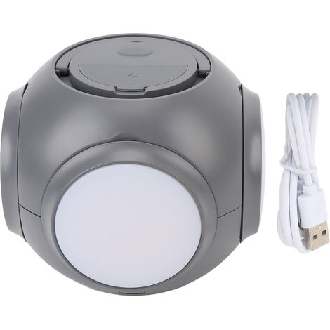 Faltbare Campinglampe, wiederaufladbare Laterne mit externem 10.000-mAh-Akku, tragbare LED-Zeltlampe, ideal zum Wandern und Angeln. (1/5)