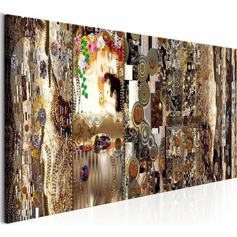 Tableau l'or de l'amour de la mère - 150 x 50 cm (1/4)
