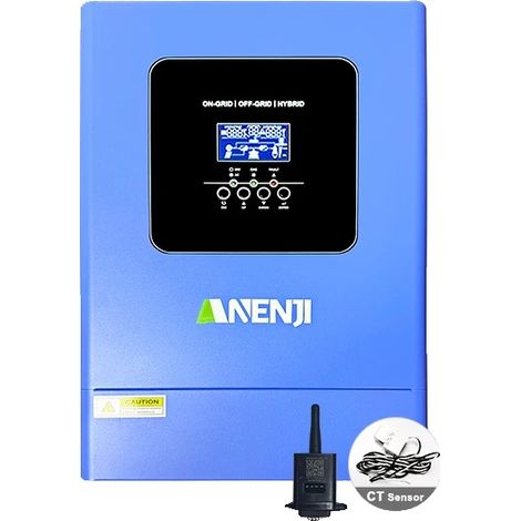 Inversor solar, tecnología MPPT, capacidad para sistemas aislados, 220-240 V, 48 V (1/5)