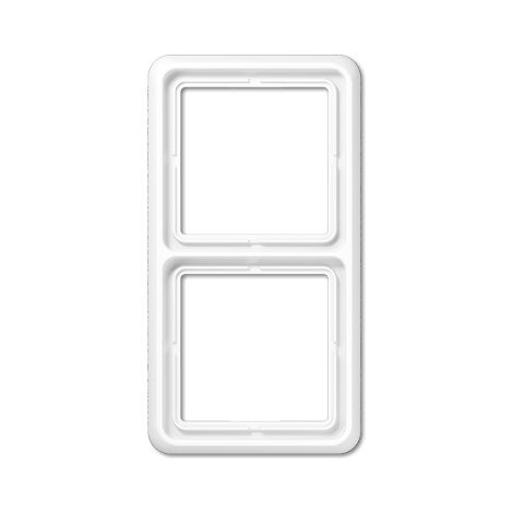 Marco de interruptor Jung cd582ww IP44 sin tornillos