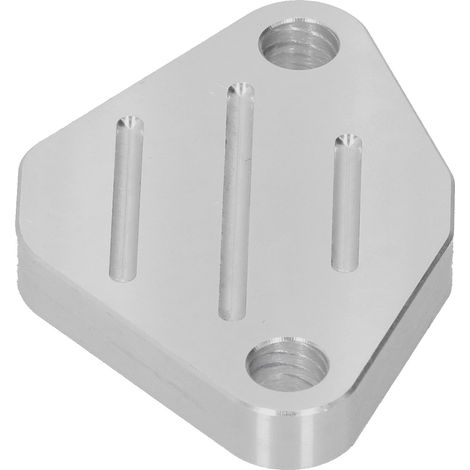 Cale d'obturation pour soupape EGR en alliage d'aluminium, accessoire compatible Honda Accord et Prelude, plaque de suppression, kit d'étanchéité (1/5)