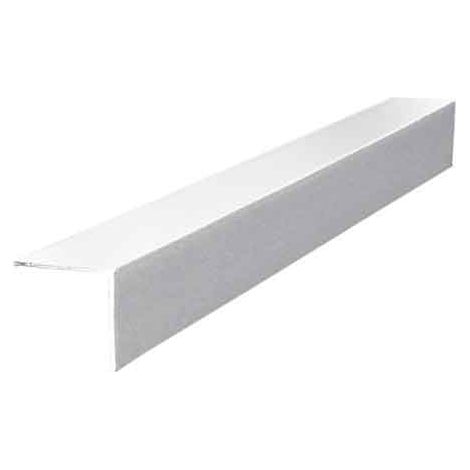 PROFILÉ D'ANGLE Lisse BLANC 22x22 mm - barre 2,60 m