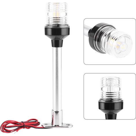DC12V &820924V 5W Boots-Segelsignalleuchte 360 Grad Rundum Ankerhecklampe IP66 Wasserdicht (10 Zoll) (1/5)
