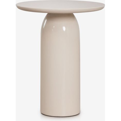 Mesa auxiliar redonda Ø45 cm en cemento Layana SKLUM (1/5)